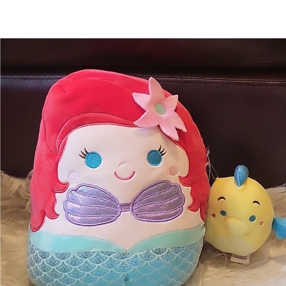 Squishmallows Toys Disney Squishmallow Set Ariel Flounder Poshmark